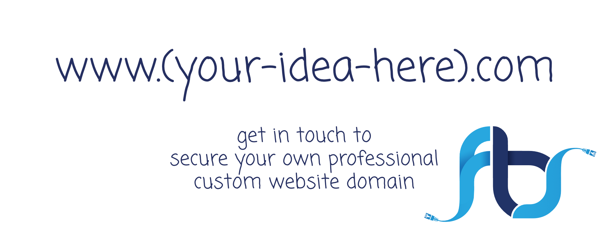 custom website domain